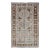 Vintage Turkish Oushak Rug With Tribal Geometric Medallions in Light Lavender For Sale