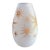 Mid Century Atomic Star Frosted Vase by Bartlett-Collins For Sale
