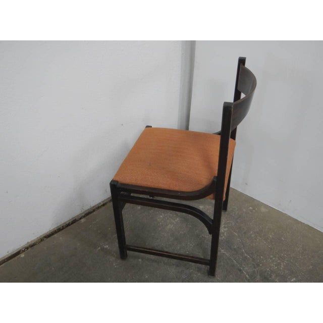 Chair with Fabric Seat, 1970s For Sale - Image 4 of 8