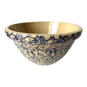 Antique Spongeware 10" Bowl-Robinson Ransbottom