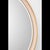 Metal Thomas O'Brien for Visual Comfort Signature Tricia 24" Illuminated Round Mirror in Polished Nickel and Gild For Sale - Image 7 of 11