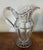 Large Antique Early 19th Century George III Anglo Irish Cut Crystal Glass Wine Ewer or Water Pitcher For Sale - Image 12 of 13