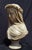 Contemporary Bust of Veiled Lady in Reconstructed Carrara Marble by Marco D'Urso For Sale - Image 3 of 7