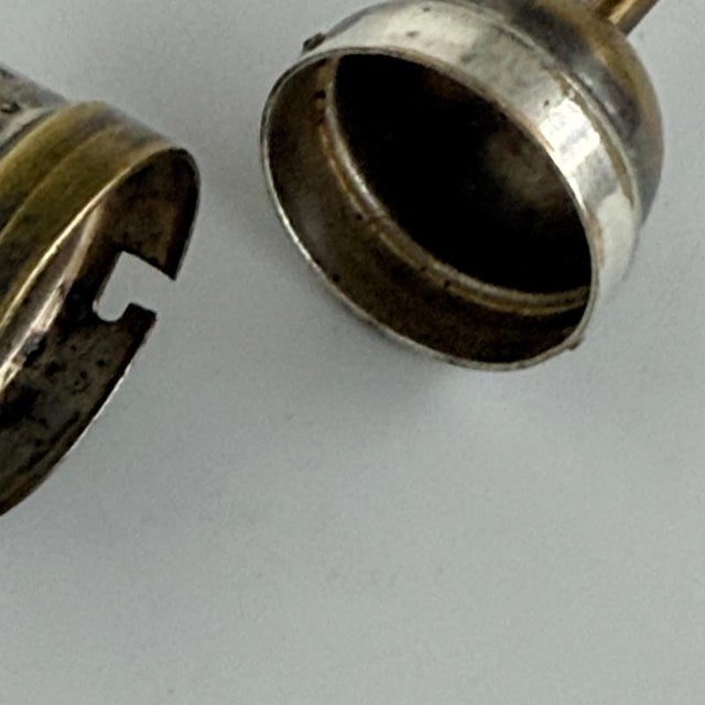 Bauhaus Silver-Plated Brass Tea Infuser by Christian Dell, Weimar, 1924 For Sale - Image 6 of 11