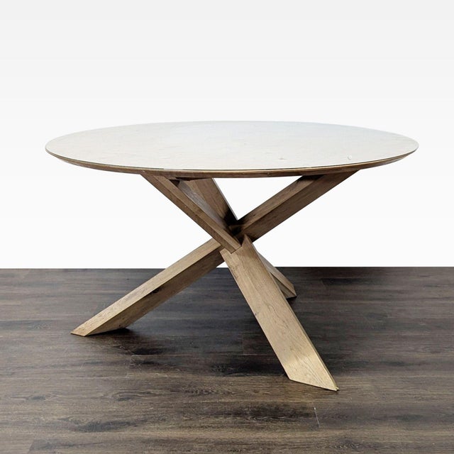 Modern Ethnicraft Mikado Dining Table For Sale - Image 3 of 5