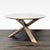 Modern Ethnicraft Mikado Dining Table For Sale - Image 3 of 5