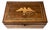 Mid 19th-Century American Eagle Inlaid Document Box With Inset Tray For Sale