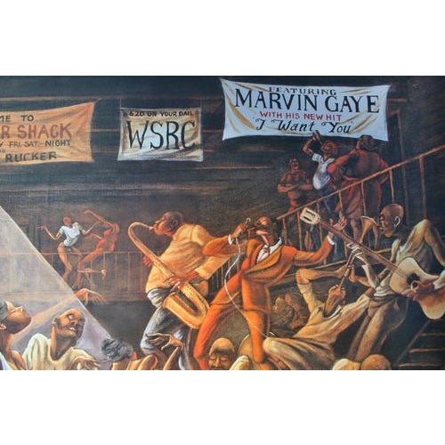Ernie Barnes, Sugar Shack, Silkscreen Print, 2002 For Sale - Image 10 of 16
