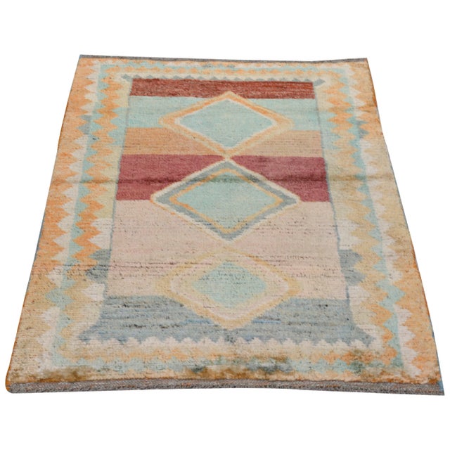 Vintage Gabbeh Hand-knotted with care using traditional rug-making techniques, this wool rug blends timeless craftsmanship...