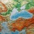 Vintage Rollable Map Mediterranean Countries Wall Chart Mural Poster, 1970s For Sale - Image 3 of 7