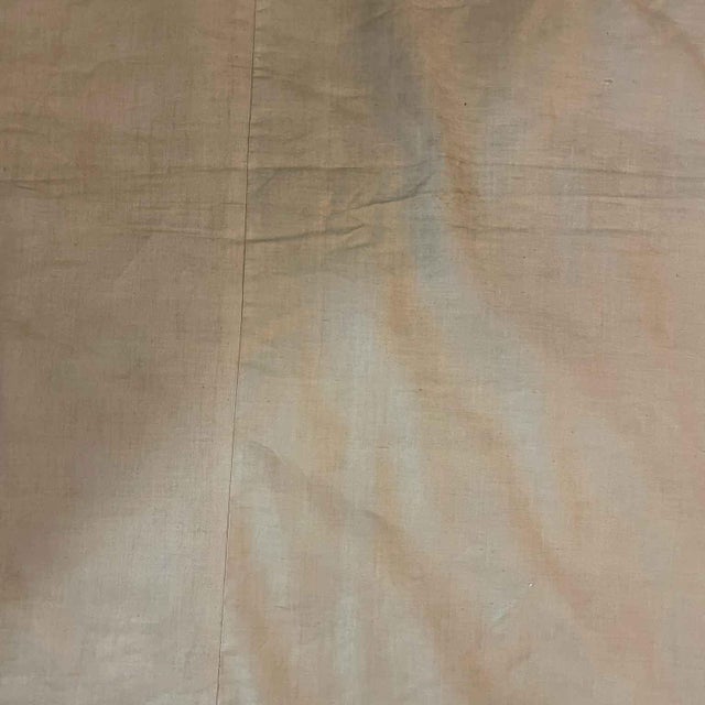 Antique Embroidered Round Tablecloth, 1700s For Sale - Image 9 of 10