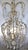 Traditional 3-Light Small Chandelier by Mario Lighting Inc For Sale - Image 3 of 8