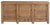 Large Sideboard with Three Doors, 1900s For Sale