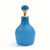 Lavender Lilac & Lapis Eclectic Glass Bottle Curation - Group of 10 For Sale - Image 14 of 17