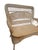 Larkin & Co. Victorian Wicker Settee/Loveseat For Sale - Image 4 of 12