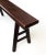 Antique Wood Bench Modernist Chinese Style For Sale - Image 4 of 12