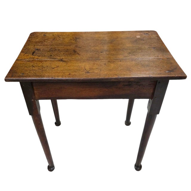 English 18th Century Oak Lowboy For Sale - Image 3 of 16