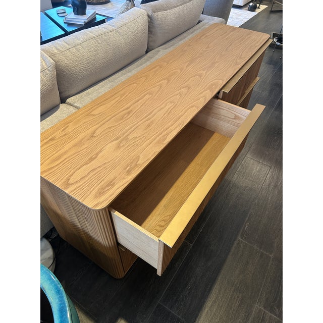 Brown Attributed to Sunpan Kalla Dresser For Sale - Image 8 of 8