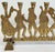 Vintage Brass Musician Menorah For Sale - Image 4 of 6