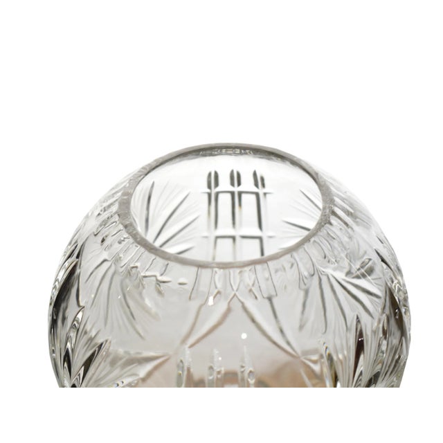 Shabby Chic Vintage Kusak Berlin Rose Bowl Vase For Sale - Image 3 of 5