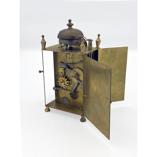 Swiss Officer's Pendule Capuchin Clock with Chevalier de Béthune Escapement, Early 19th Century For Sale - Image 3 of 9