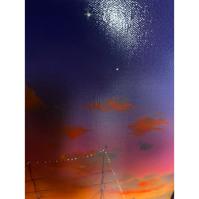 Textile 1980s Lahaina Twilight by Al Hogue For Sale - Image 7 of 9