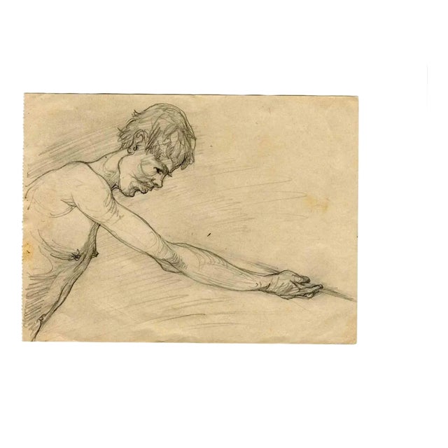 Figure, Original Drawing, Early 20th-Century For Sale