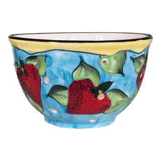 LastChance!Denise Ford for Ganz Strawberry Strainer For Sale