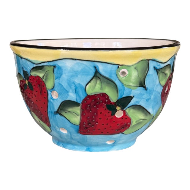 LastChance!Denise Ford for Ganz Strawberry Strainer For Sale
