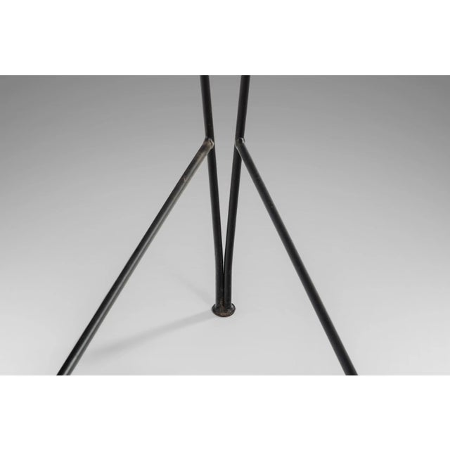 Post Modern "Silver Moon" Bar Stools with New Leather Seats by Pascal Mourgue, USA, circa 1980's - Set of 3 For Sale - Image 11 of 12