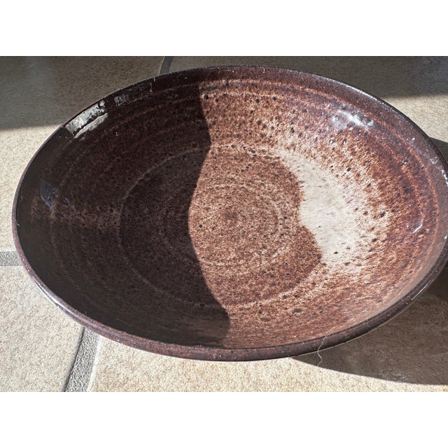 Ceramic Set of Bowls and Large Plate by Serocka, Germany, 1970s, Set of 3 For Sale - Image 9 of 11