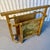 Mid 20th Century Hollywood Regency Italian Gold Gilt Magazine Rack With Chinoiserie Panels For Sale - Image 4 of 10