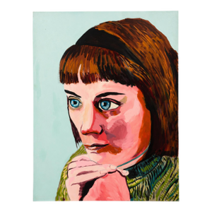 Josh Gipson Contemporary Portrait, Acrylic on Canvas, 36” X 48”