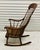 Classic Antique Primitive American Mahagony Spindle Back Rocking Chair For Sale - Image 4 of 10