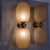 Barovier & Toso 1980s Pair of Amber Murano Glass Sconces For Sale - Image 4 of 11