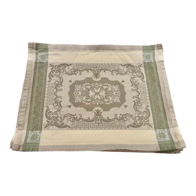 Jacquard French Placemats, S/10 For Sale