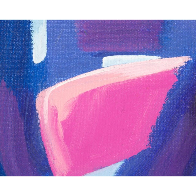 Abstract Acrylic on Board Painting by Vern Rader For Sale - Image 4 of 7