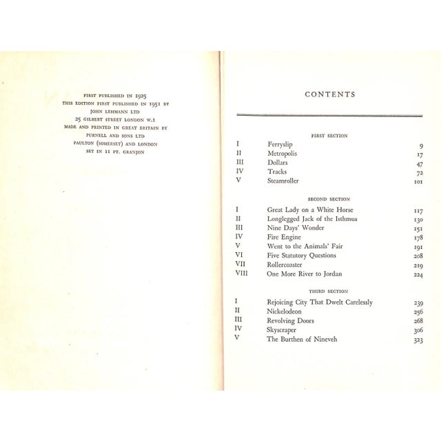 "Manhattan Transfer" 1951 Dos Passos, John For Sale - Image 4 of 6