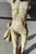 Beige 18th Century French Polychrome Wood Corpus Christi Figure For Sale - Image 8 of 10