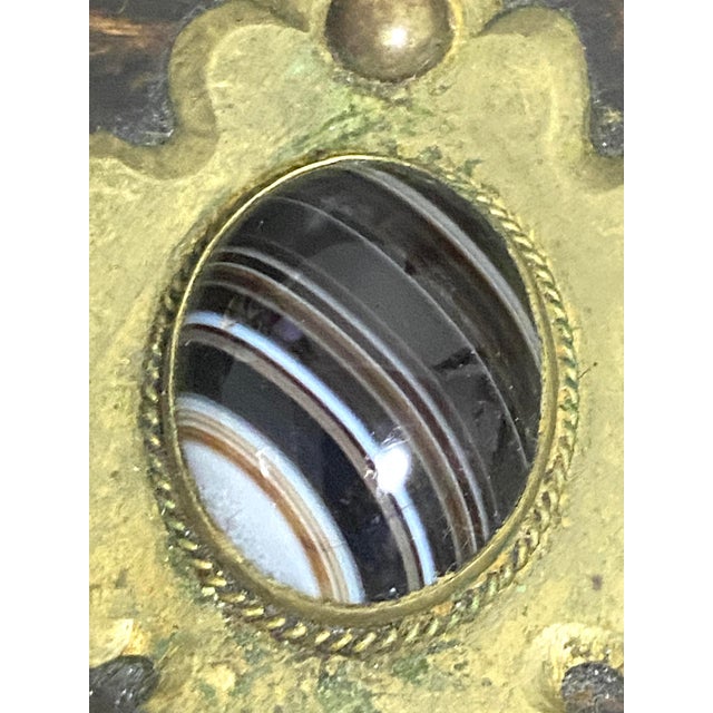 Late 19th Century Rare! 19th Century Victorian Letter Box Crafted From Exotic Coromandel Wood For Sale - Image 5 of 18