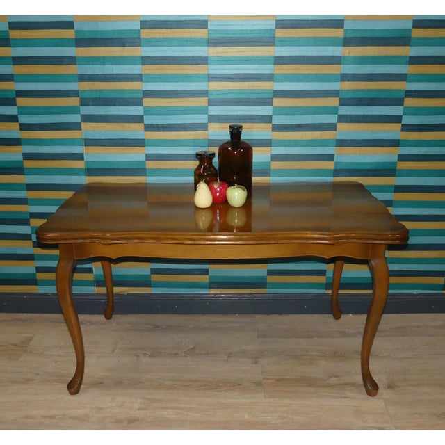 Practical convertible furniture! Classic "Mufuti" (multifunctional table) in the 1960s Chippendale style Unadorned period...