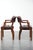 English Style Dark Brown Cowhide Chesterfield Chairs, Set of 2 For Sale - Image 4 of 15