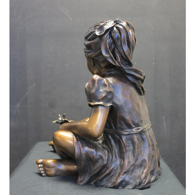 Realism "He Loves Me" Georgene McGonagle Limited Edition Bronze Sculpture, Signed For Sale - Image 3 of 10