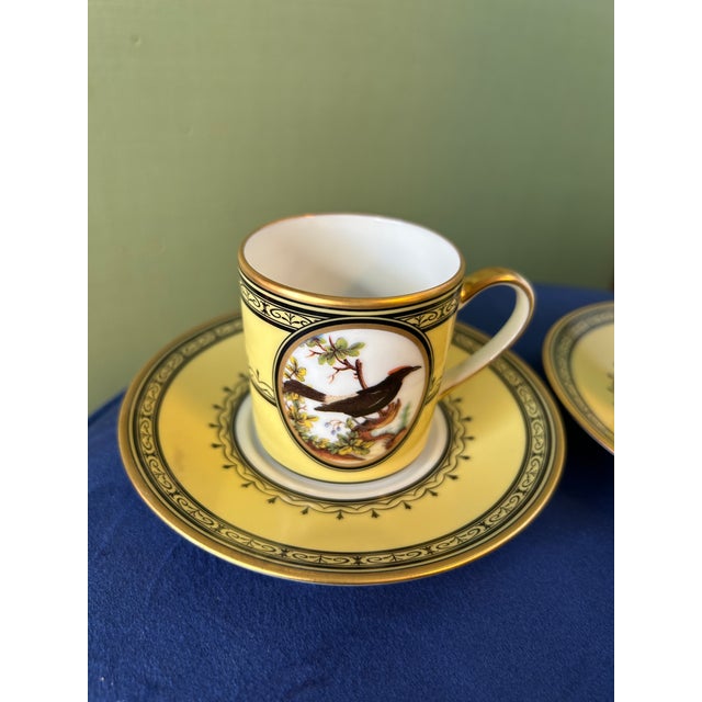 Early 21st Century Coffee Cups by Ancienne Manifacture Royale, Set of 4 For Sale - Image 5 of 9