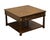 HERITAGE FURNITURE Banded Burled Walnut Italian Provincial 30" Square Accent End Table 18.25" High 30" Wide 30" Deep We...