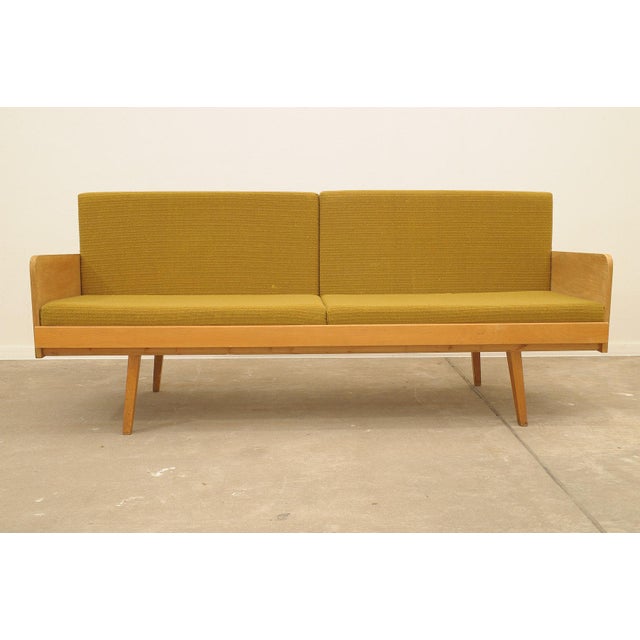 Mid-Century Folding Sofa from Interier Praha, Czechoslovakia, 1960s For Sale - Image 16 of 18