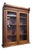 Arts and Crafts Wall Hanging Glazed Cabinet For Sale