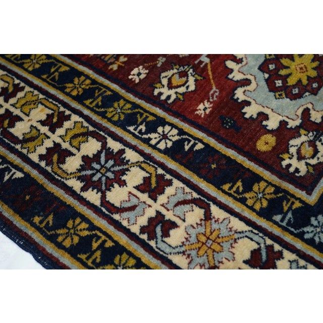 Wine Antique Shirvan Kuba Rug 2'7'' x 3'4'' For Sale - Image 8 of 12