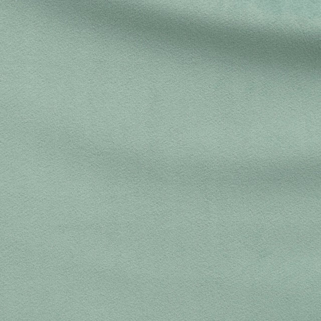 Contemporary Schumacher Empress Performance Velvet Fabric in Sea Glass For Sale - Image 3 of 3