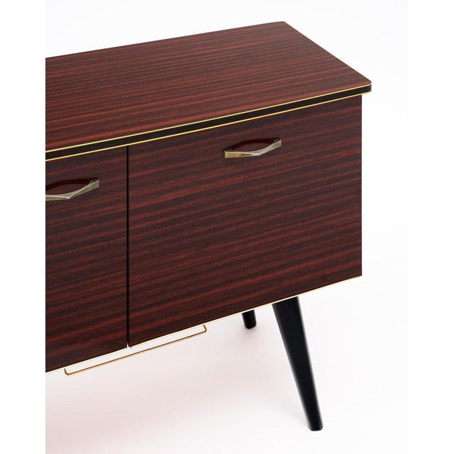 1950s Period Mid-Century Modern, French Bar Cabinet, 1950 For Sale - Image 5 of 9